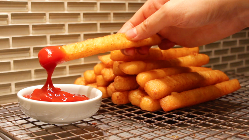 Potato Cheese Sticks - LookCatchu