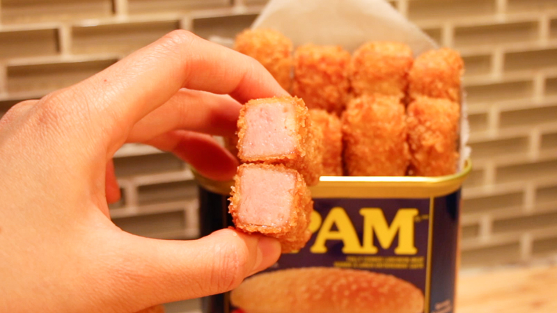 Fried Spam • The Heirloom Pantry