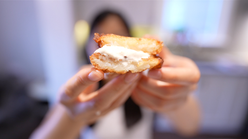 How To Make McDonald's Hash Brown Ice Cream Sandwich - Parade